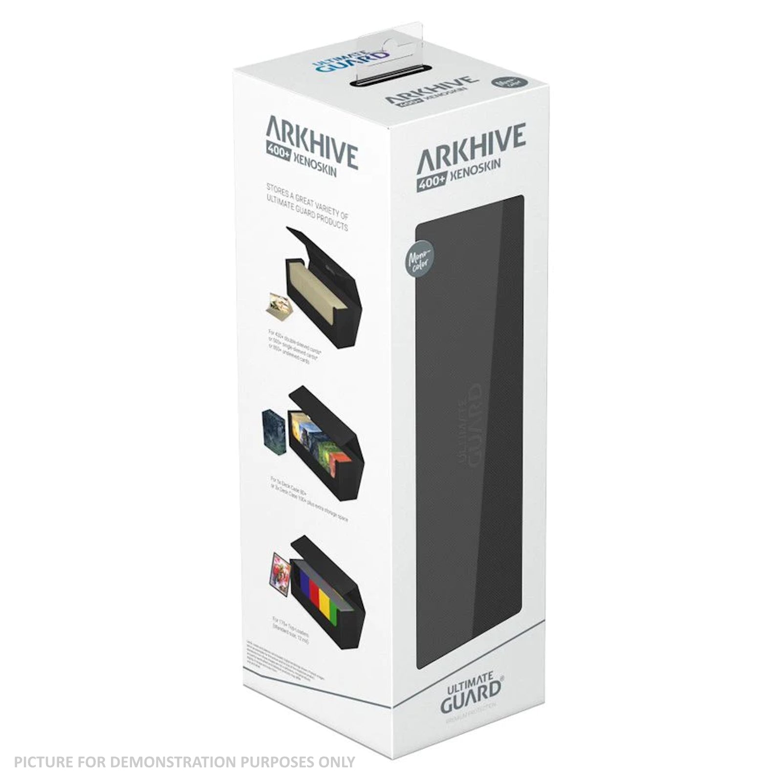 Ultimate Guard Arkhive XenoSkin 400+ Monocolor BLACK